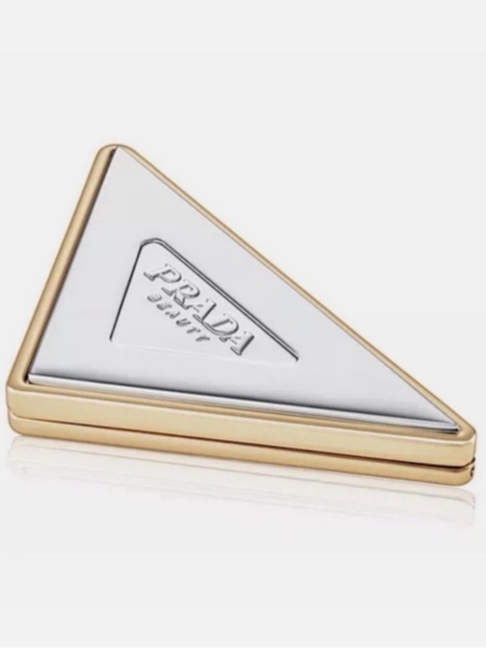 Prada Beauty Triangle Shaped Double-sided Compact Mirror - Picture 9 of 9